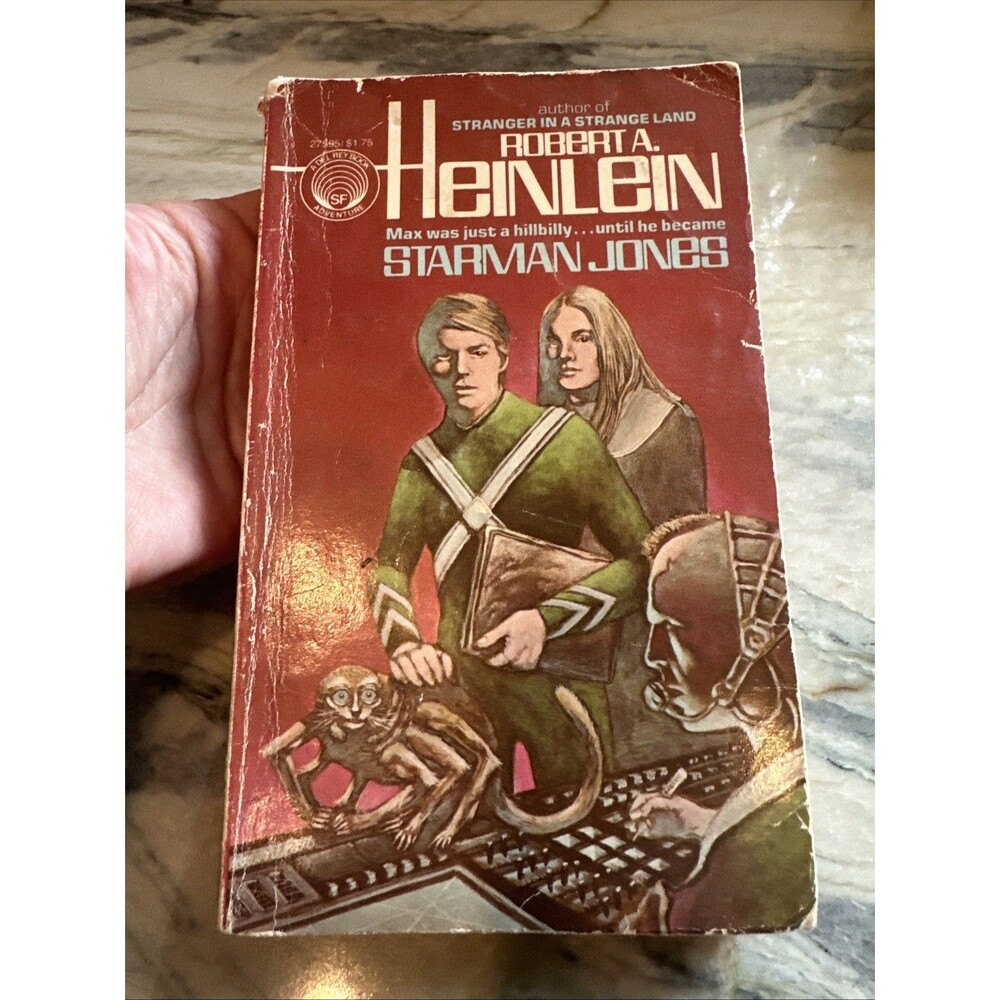 Robert A Heinlein Starman Jones PB scifi Just a hillbilly until...